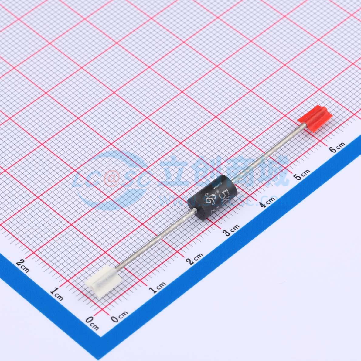 点击查看大图 1.5KE20CA-E3/54实物图