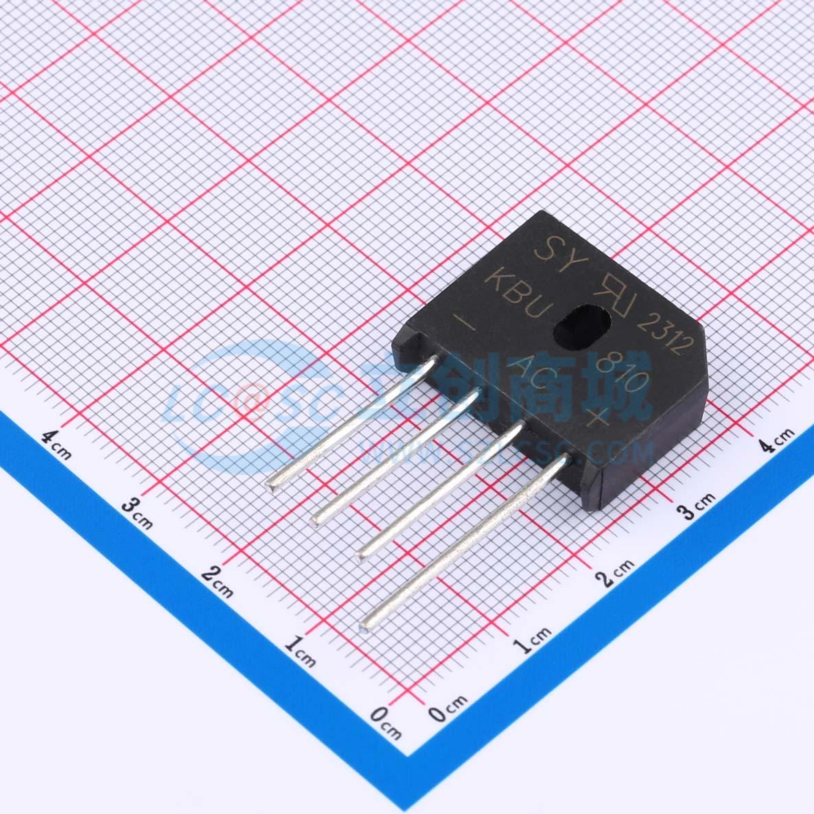 点击查看大图 KBU810实物图