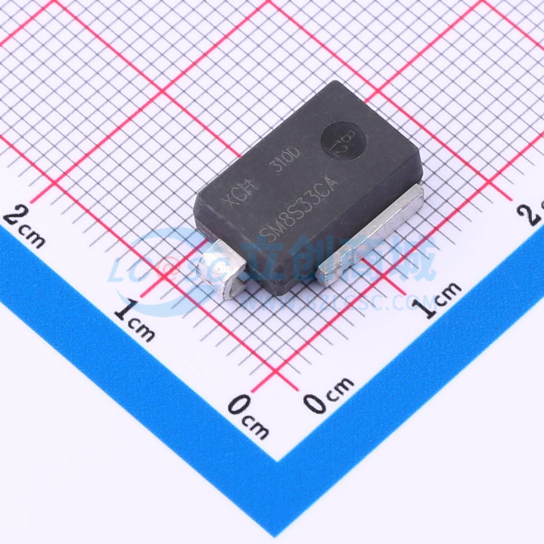 点击查看大图 SM8S33CA实物图