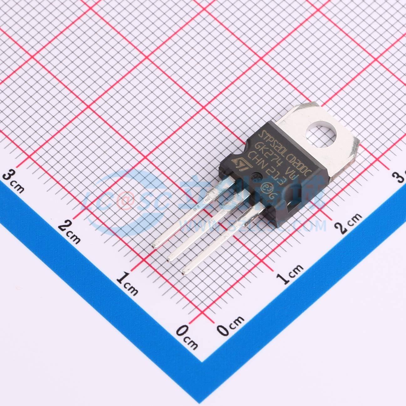 点击查看大图 STPS20LCD200CT实物图