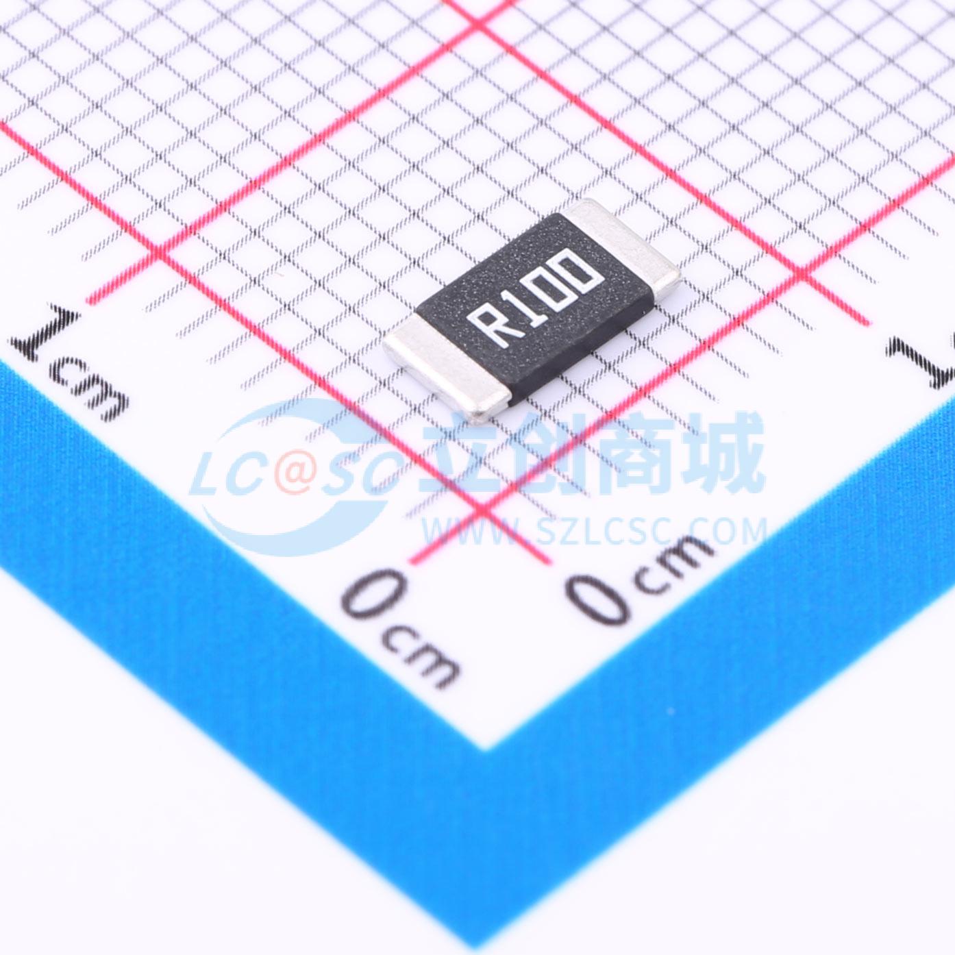 点击查看大图 HoYLR2512-2W-100mR-1%实物图