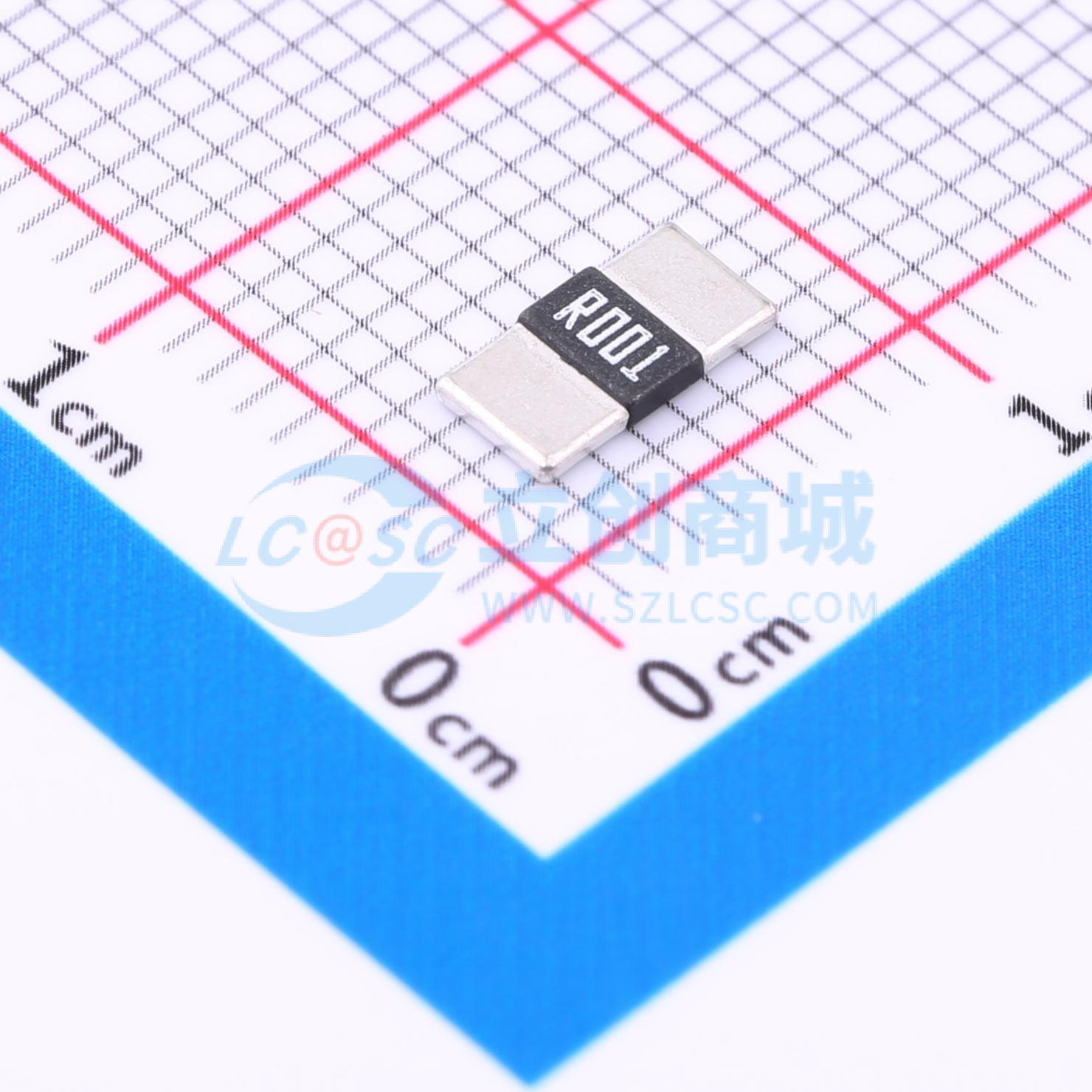 点击查看大图 HoYLR2512E-2W-1mR-1%实物图