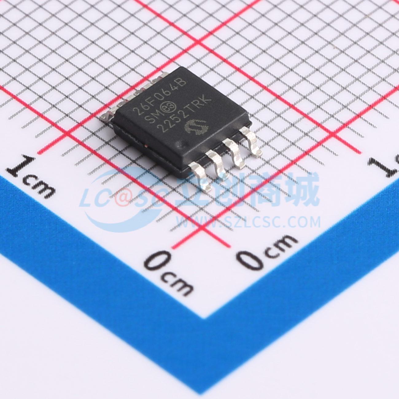 点击查看大图 SST26VF064B-104I/SM实物图