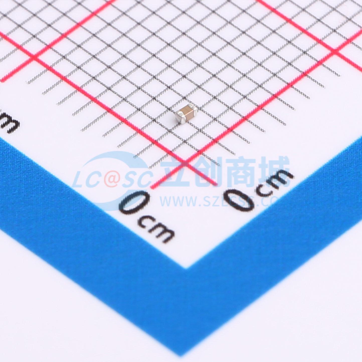 0402B683K160NT实物图