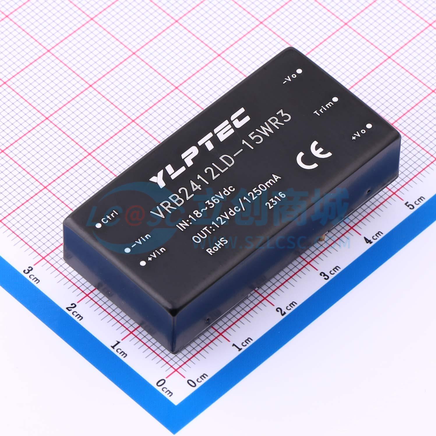 点击查看大图 VRB2412LD-15WR3实物图