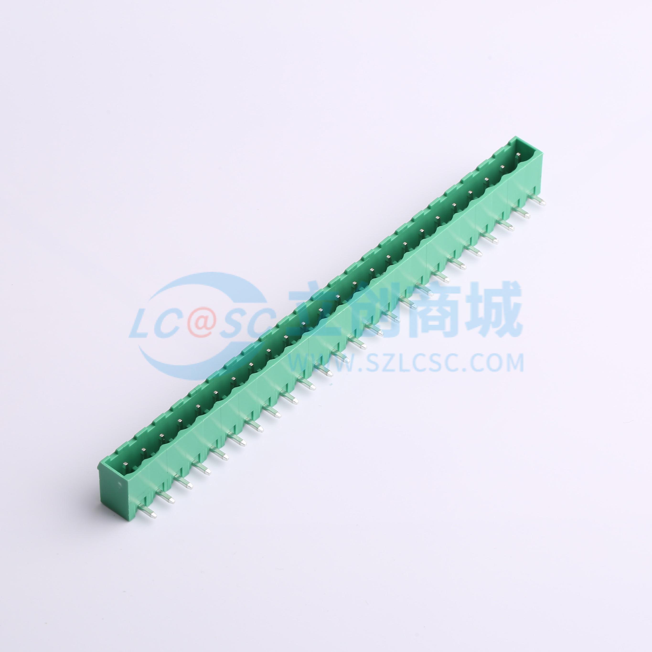 点击查看大图 MX2EDGRC-5.08-24P-GN01-Cu-A实物图