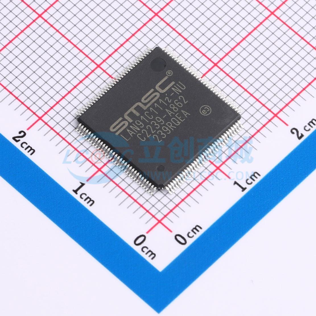 点击查看大图 LAN91C111I-NU实物图