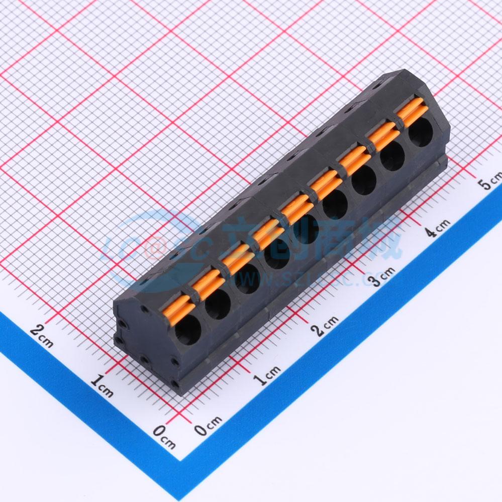 DB252-5.0-9P-BK实物图