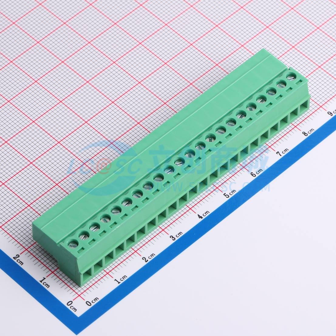 点击查看大图 MX15EDGRK-3.81-22P-GN01-Cu-Y-A实物图