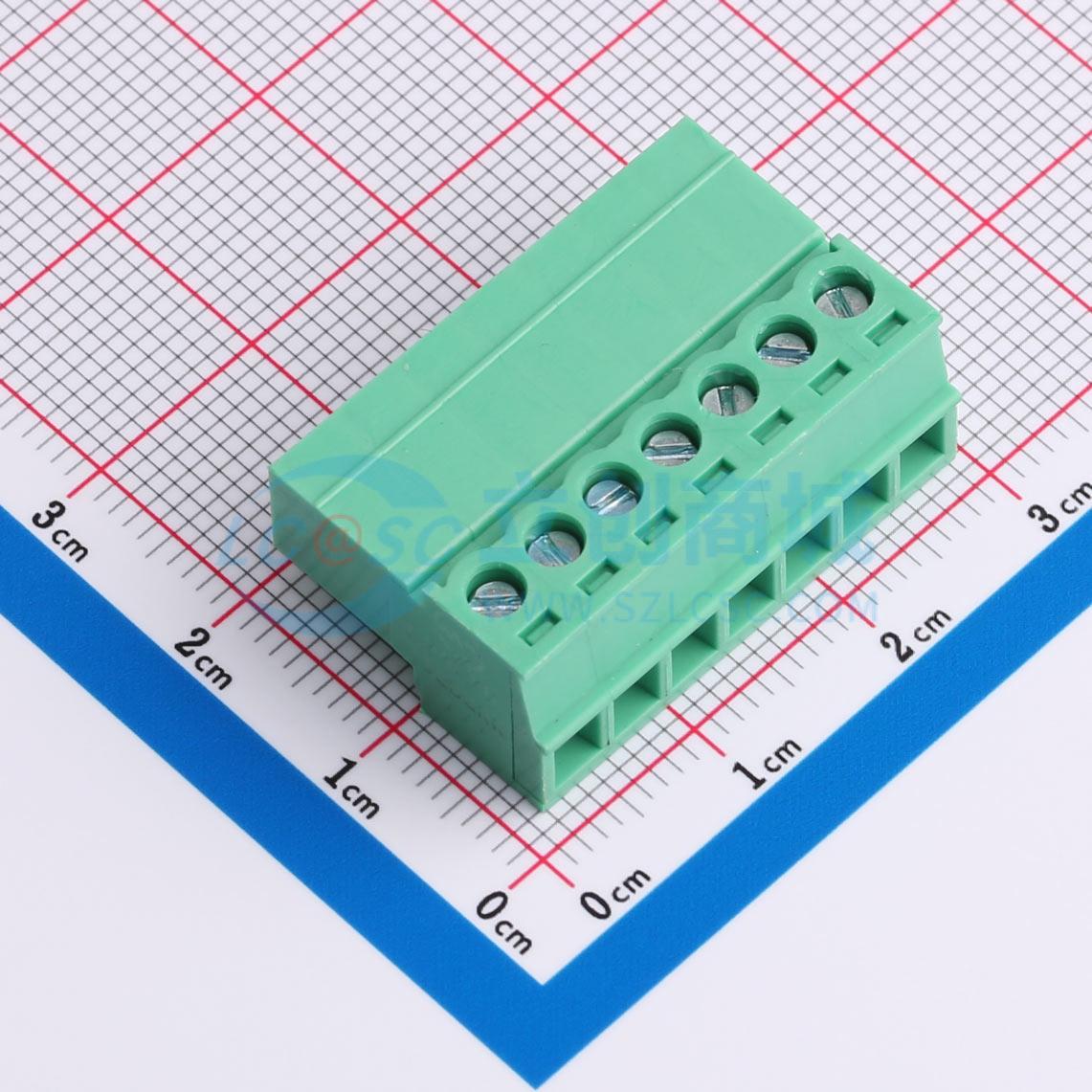 点击查看大图 MX15EDGRK-3.81-07P-GN01-Cu-Y-A实物图