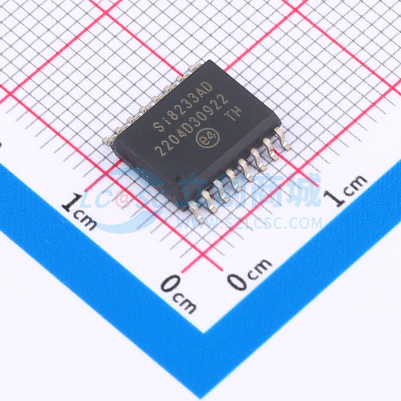 点击查看大图 SI8233AD-D-ISR实物图