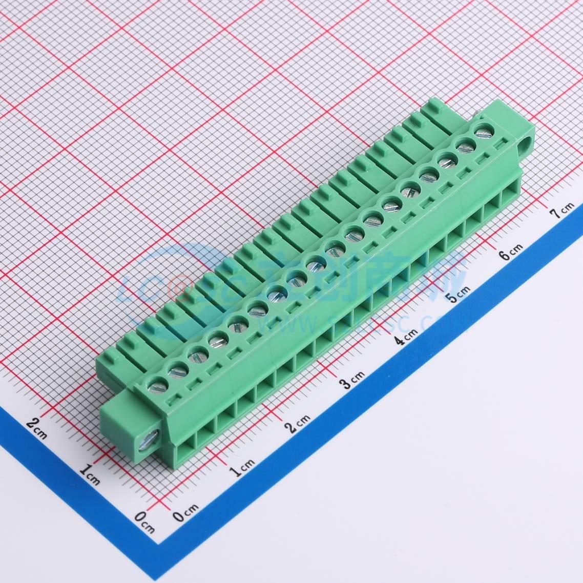 点击查看大图 MX15EDGKM-3.5-18P-GN01-Cu-Y-A实物图