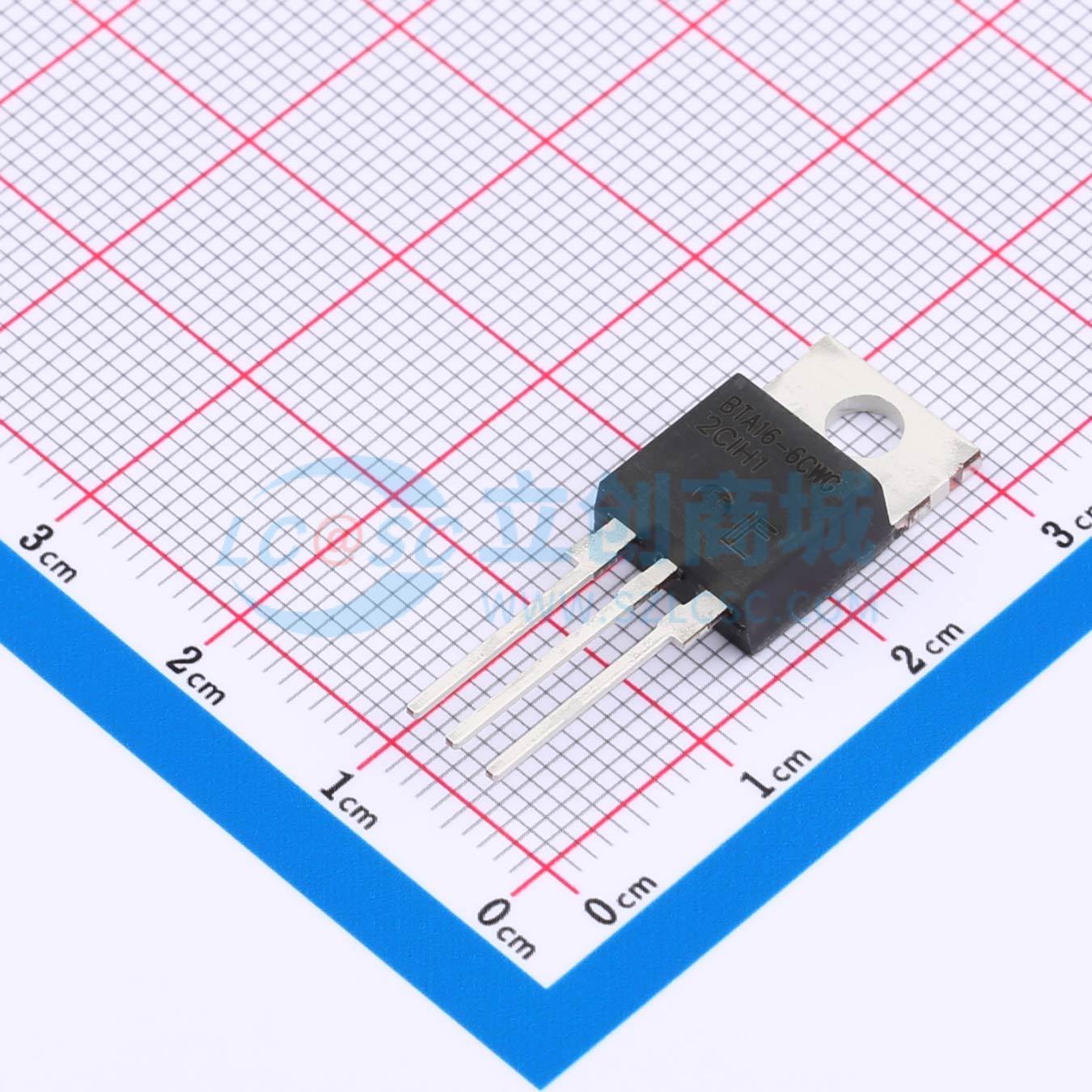 点击查看大图 BTA16-600CW3G实物图