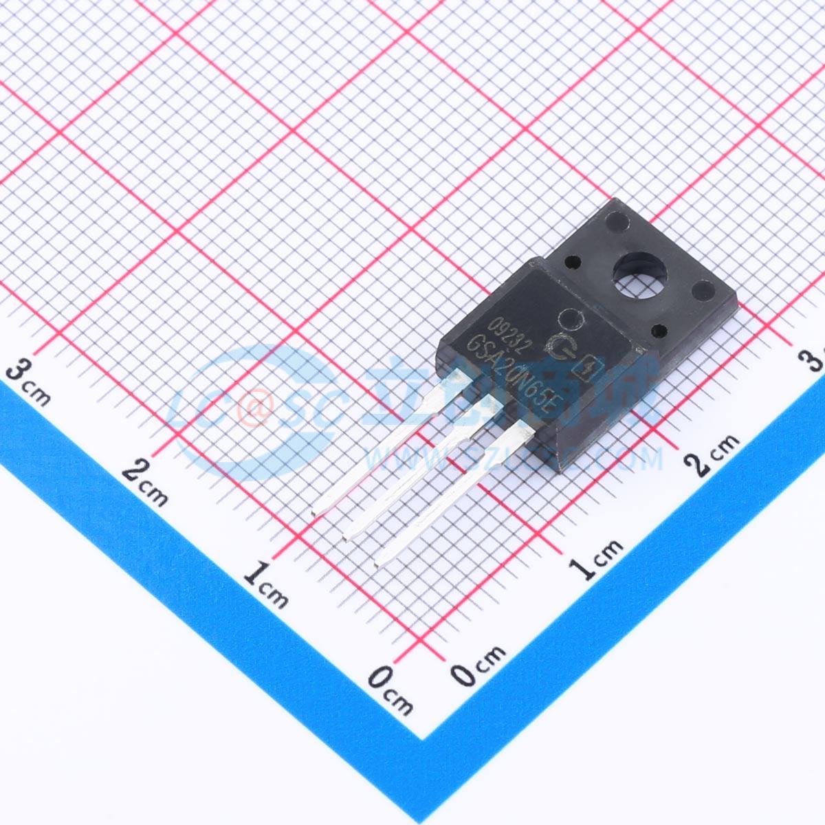 点击查看大图 GSA20N65E实物图