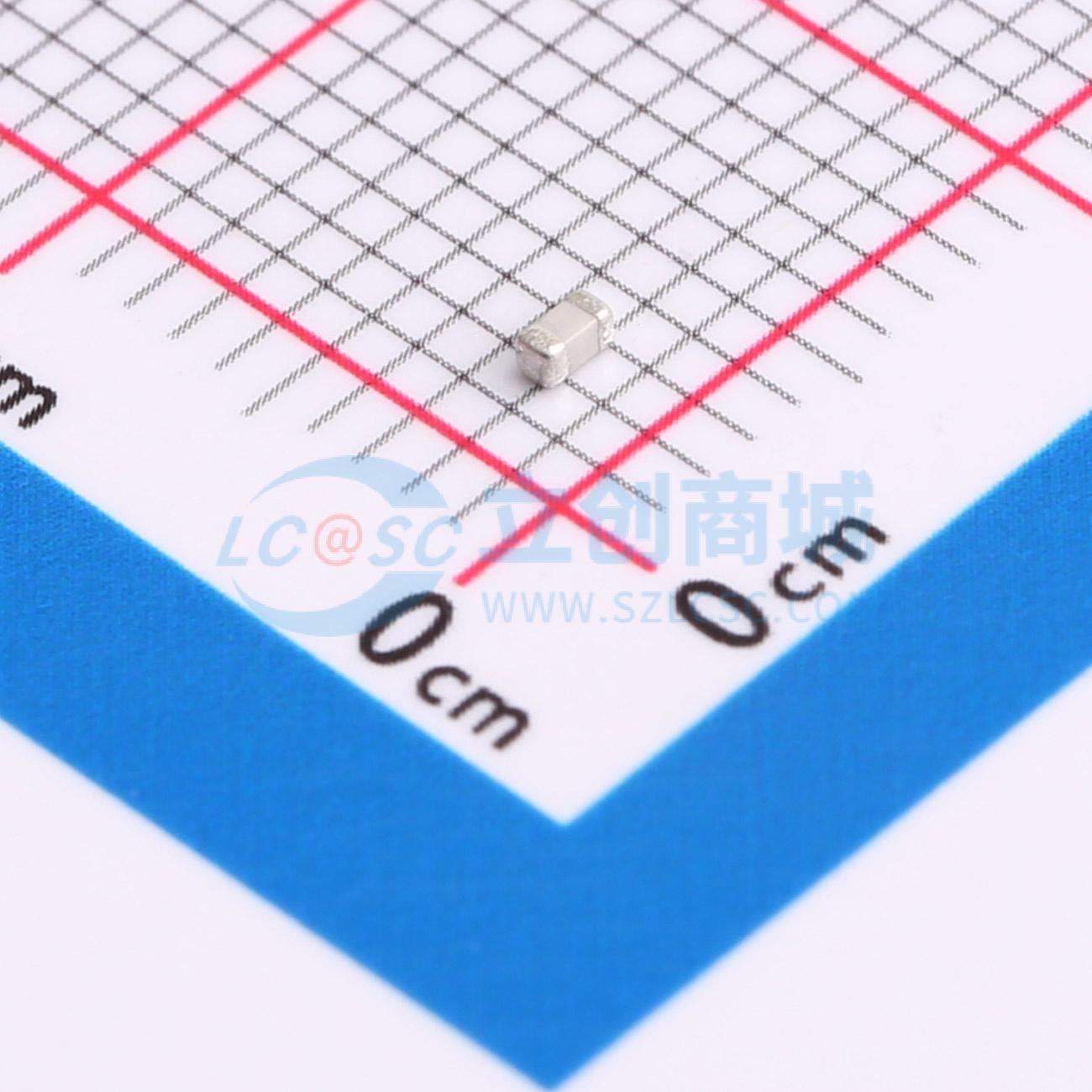 点击查看大图 CC0603CRNPO0BN7R0实物图