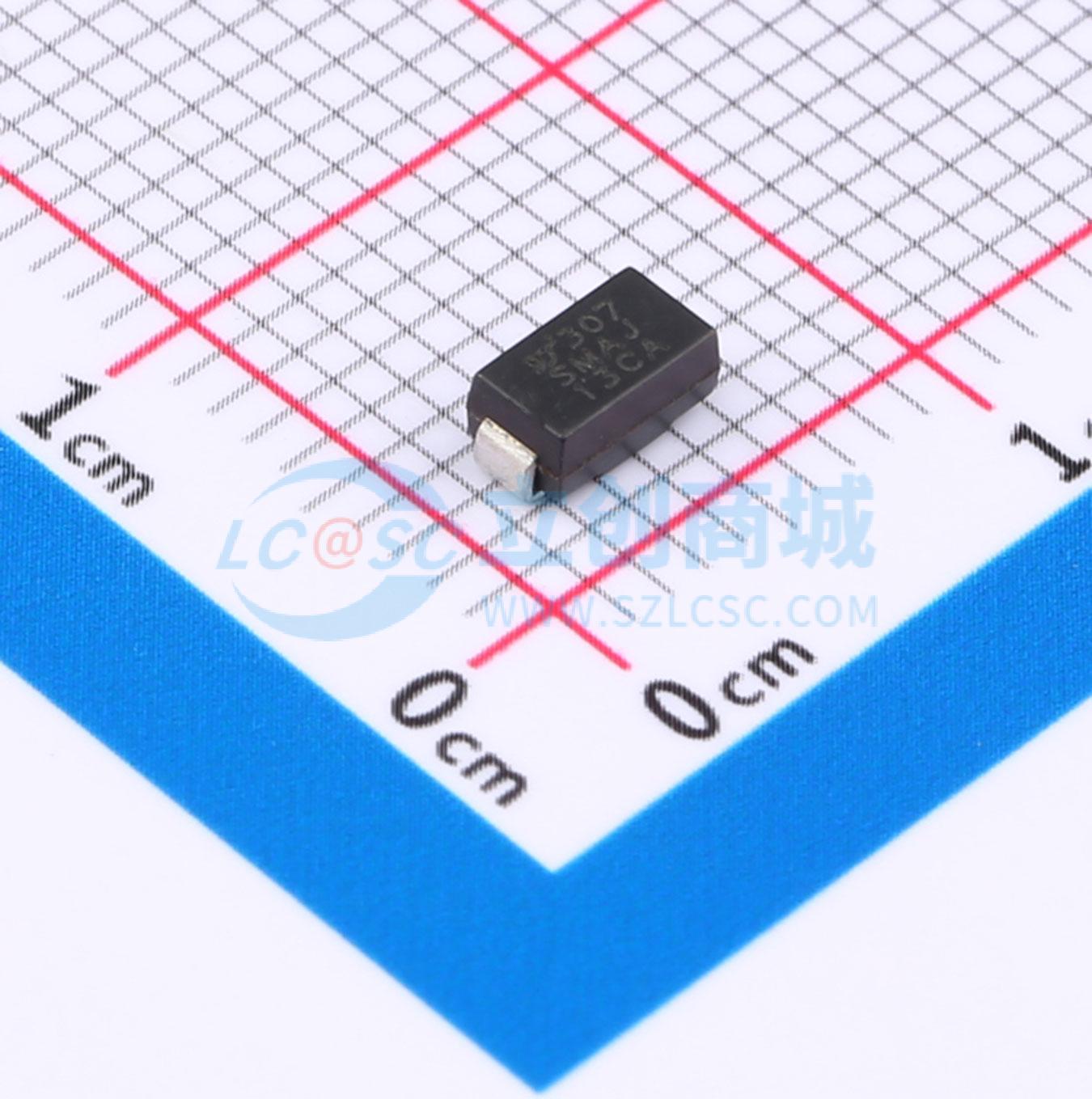 点击查看大图 SMAJ13CAQ实物图