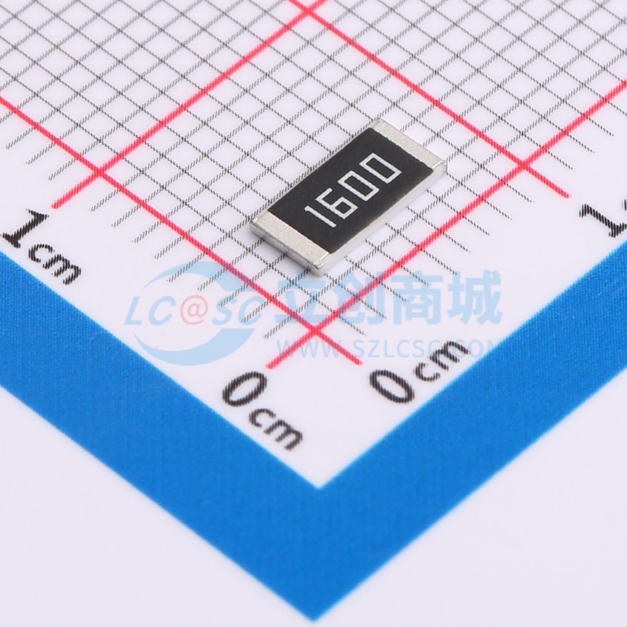 点击查看大图 FRC2512F1600TS实物图