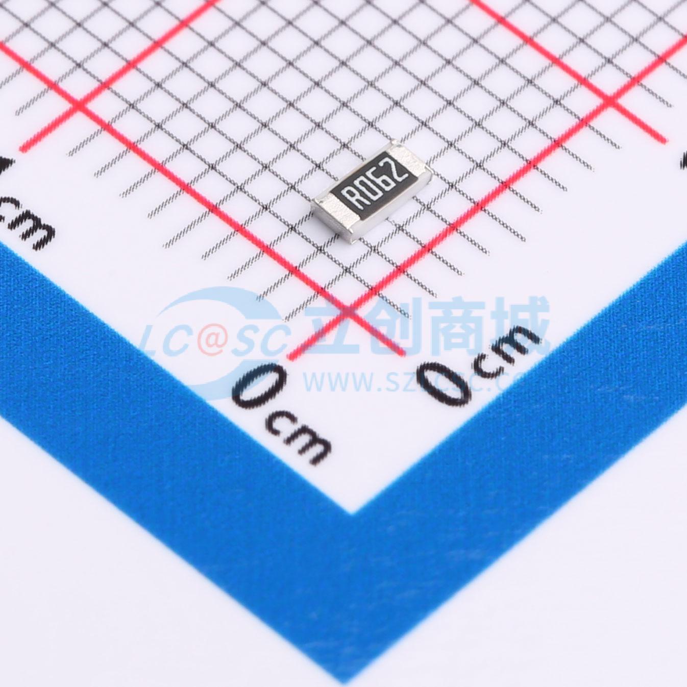 点击查看大图 FRL1206FR062TS实物图