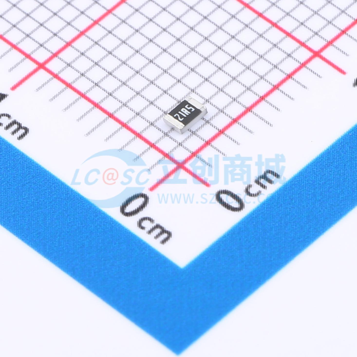 点击查看大图 FRC0805F21R5TS实物图