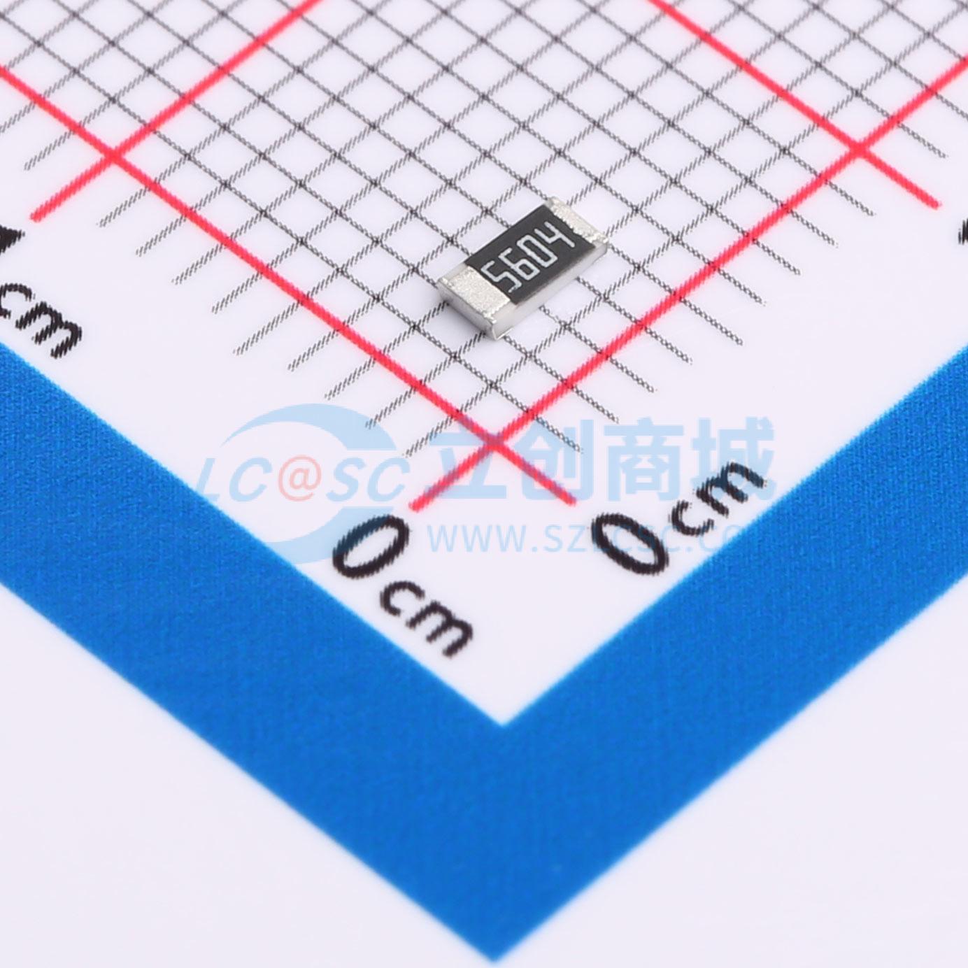 点击查看大图 FRC1206F5604TS实物图