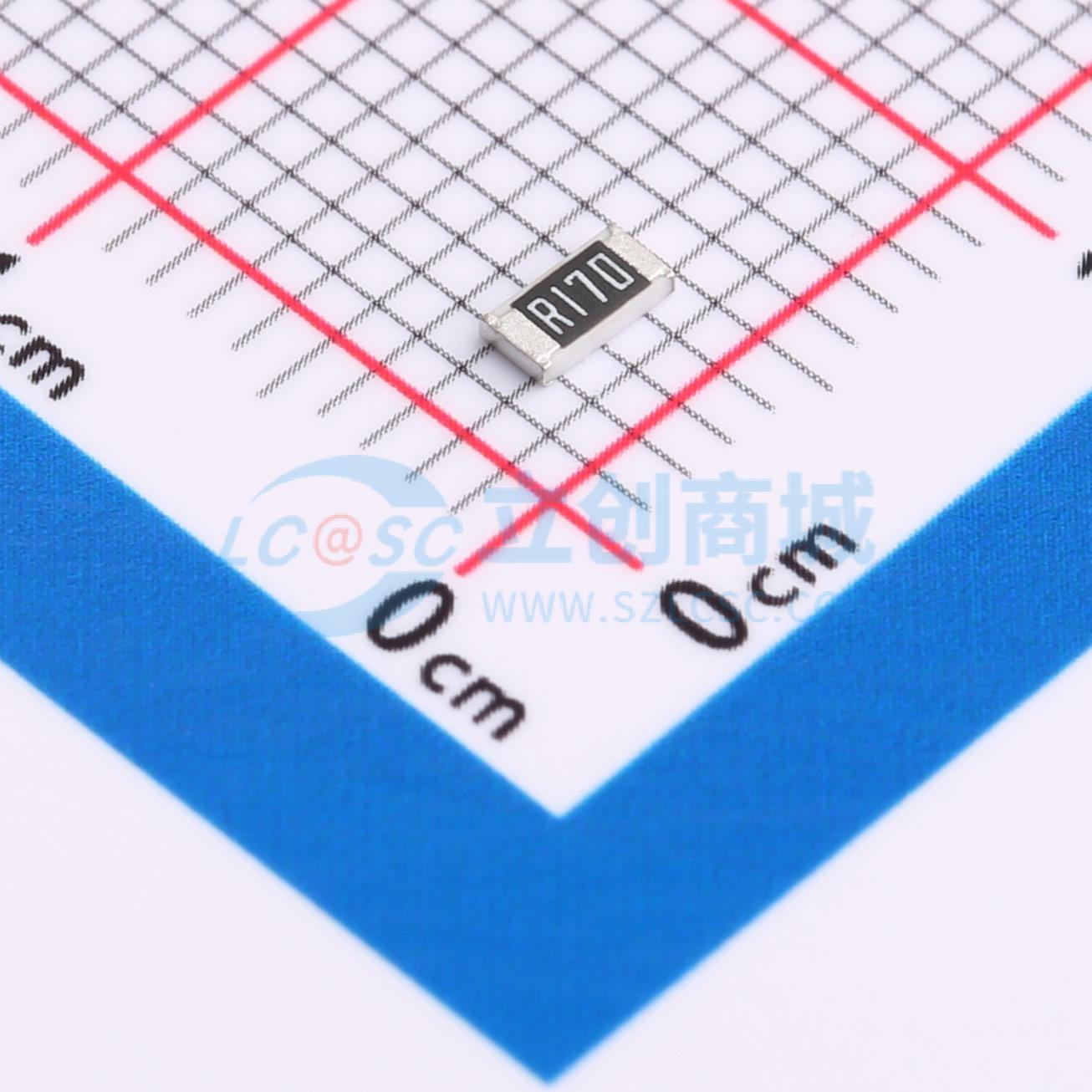 点击查看大图 FRL1206JR170TS实物图