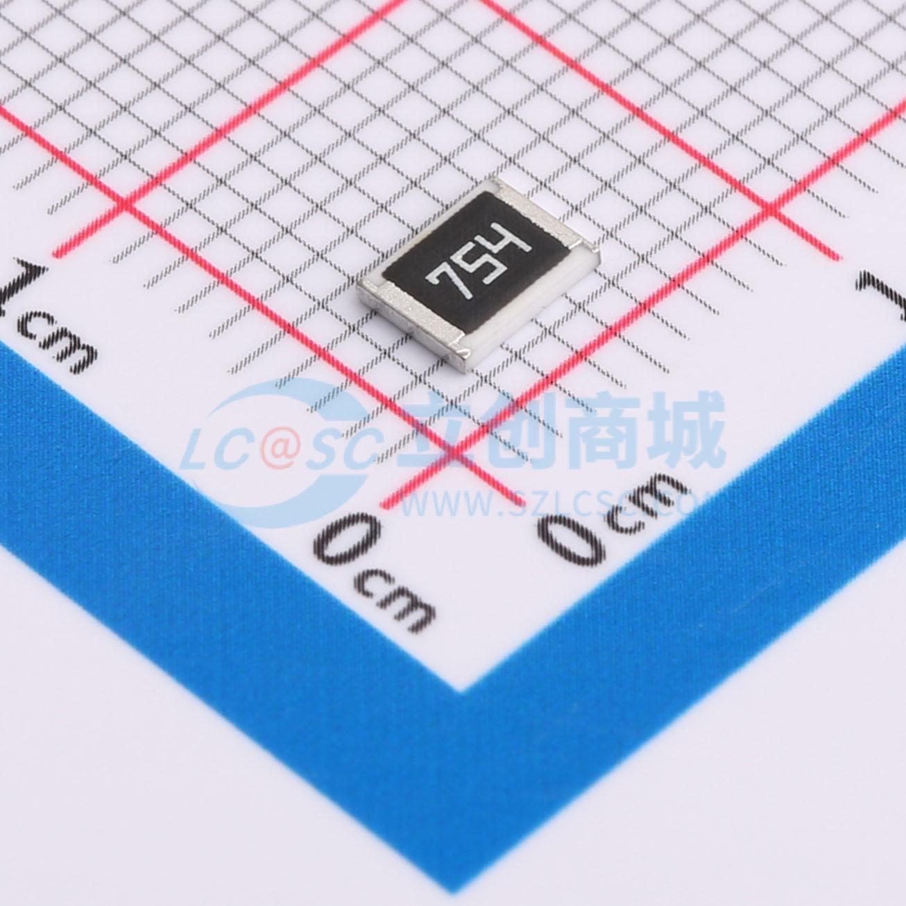 点击查看大图 FRC1812J754 TS实物图