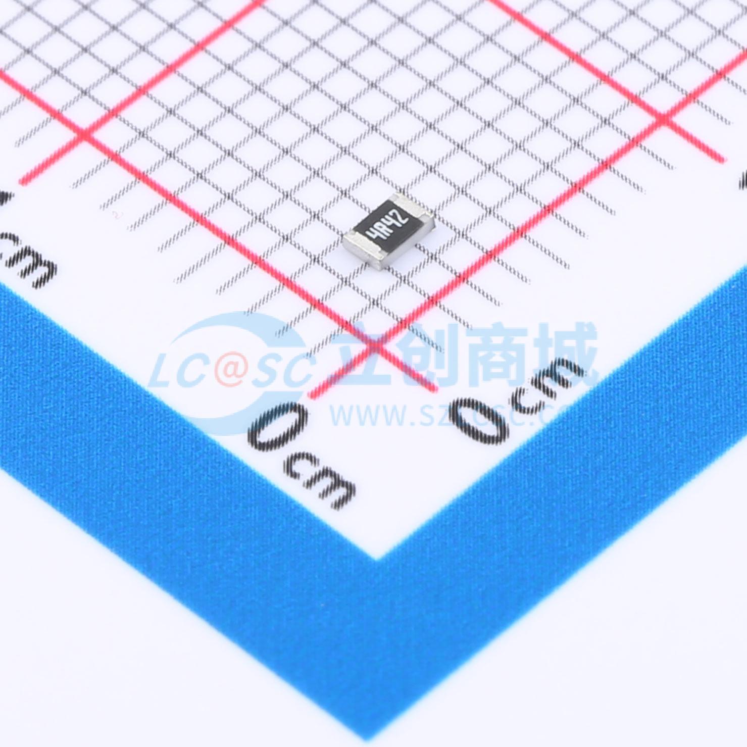 点击查看大图 FRC0805F4R42TS实物图