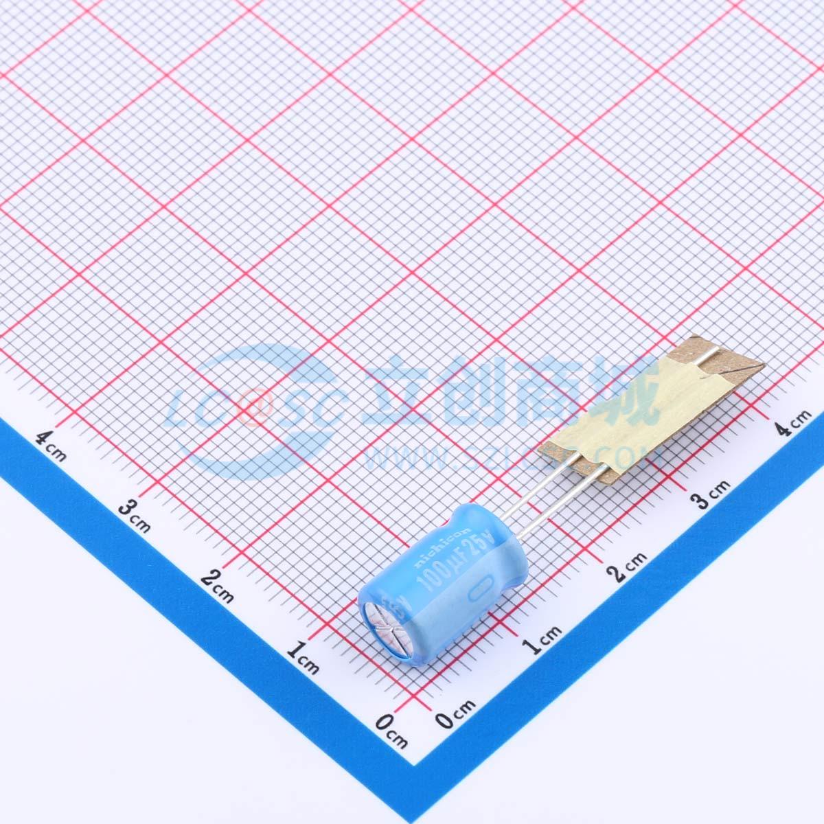 点击查看大图 UBT1E101MPD1TD实物图