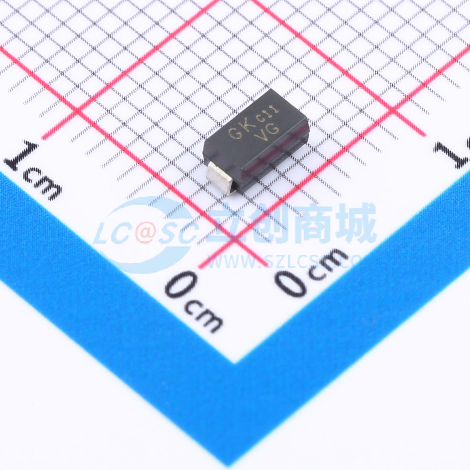 点击查看大图 VG-SMAJ120CA实物图