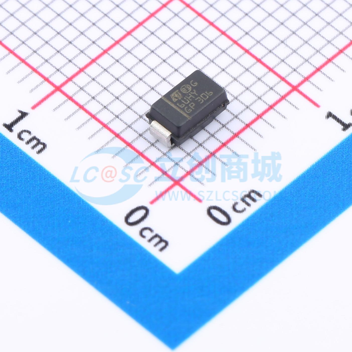 点击查看大图 SMA6T18AY实物图