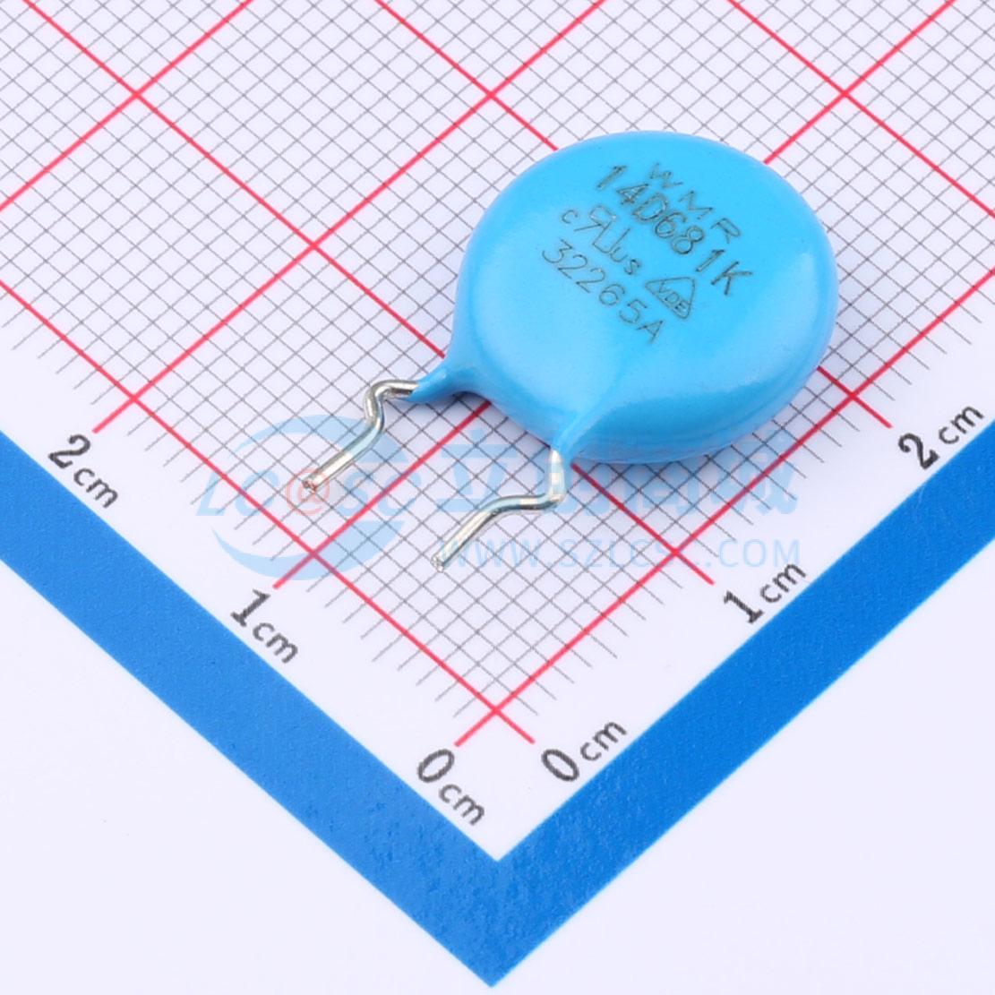 点击查看大图 WMR14D681KE3B3.5W实物图