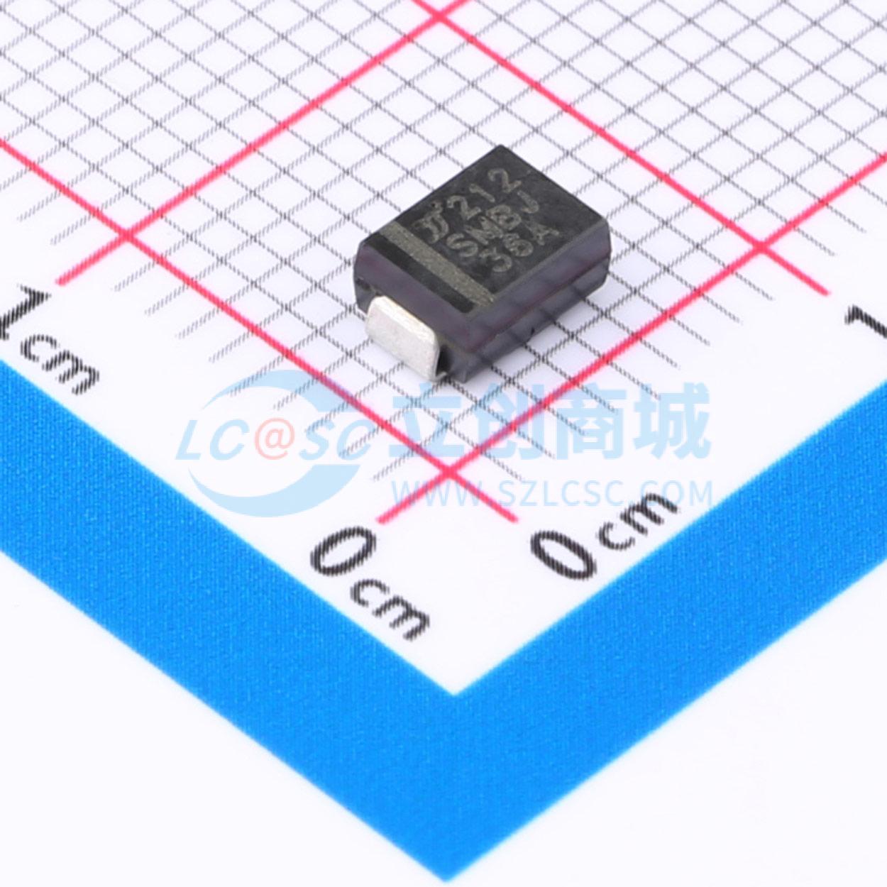 点击查看大图 SMBJ36AQ实物图