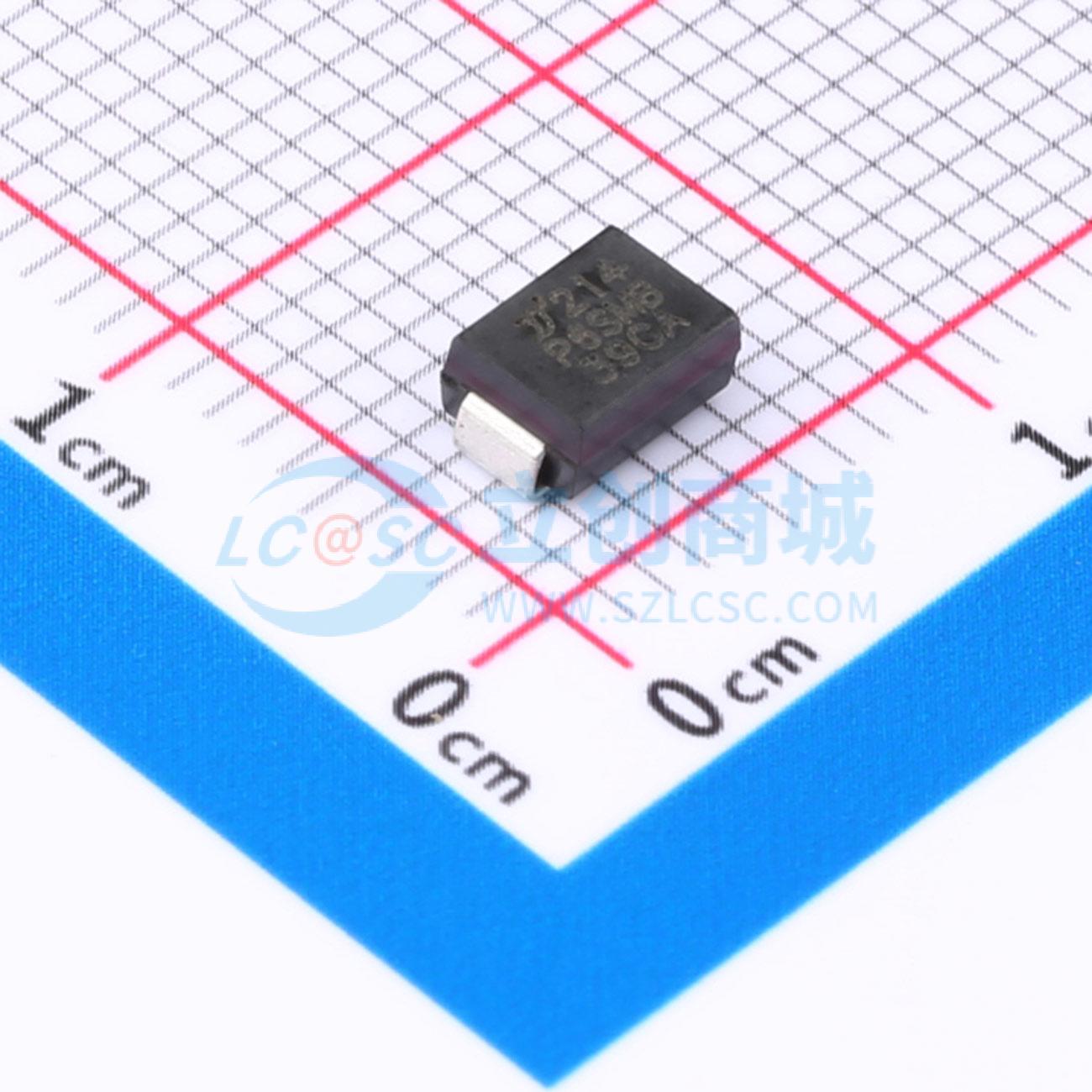 点击查看大图 P6SMB39CAQ实物图