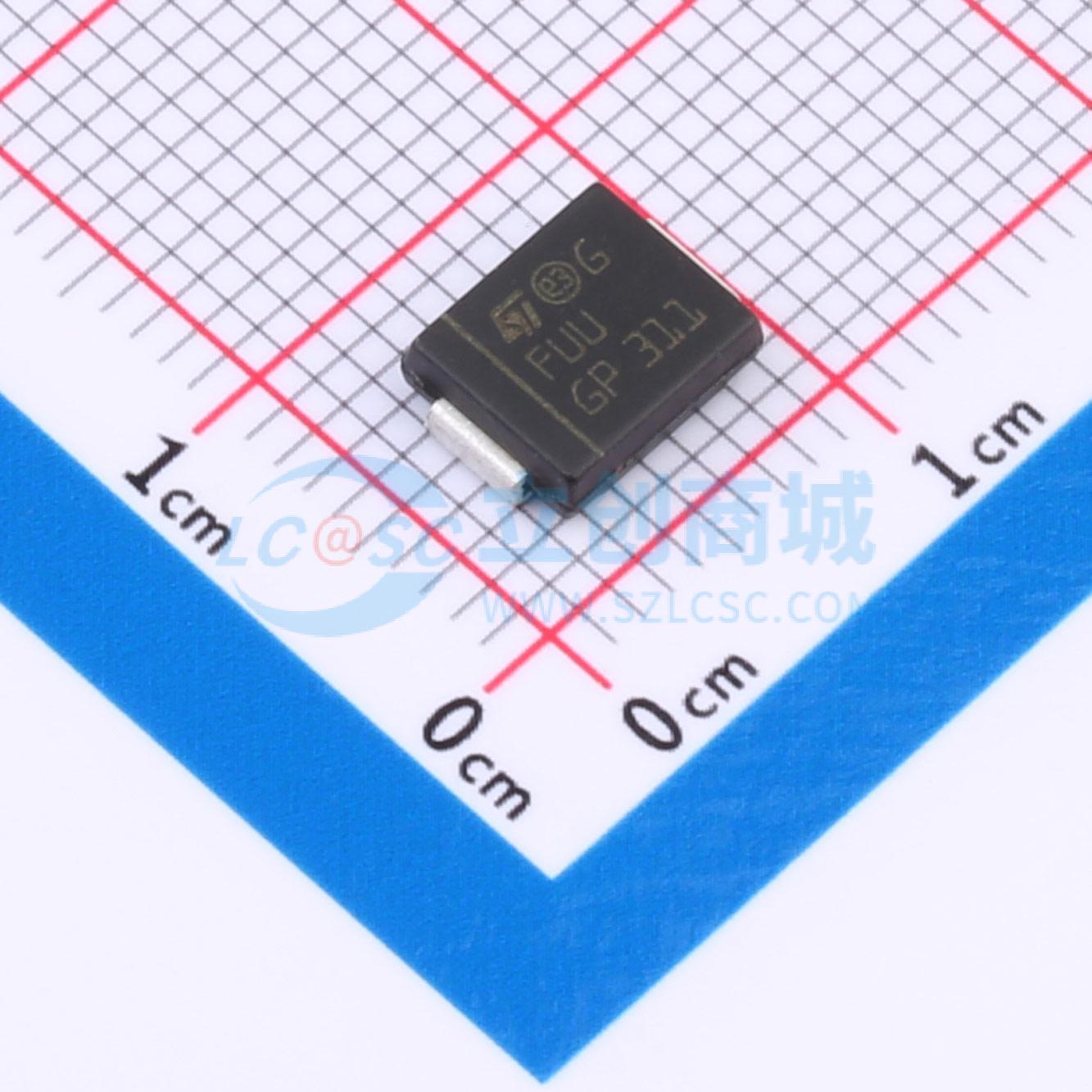 点击查看大图 SMCJ40A-TR实物图