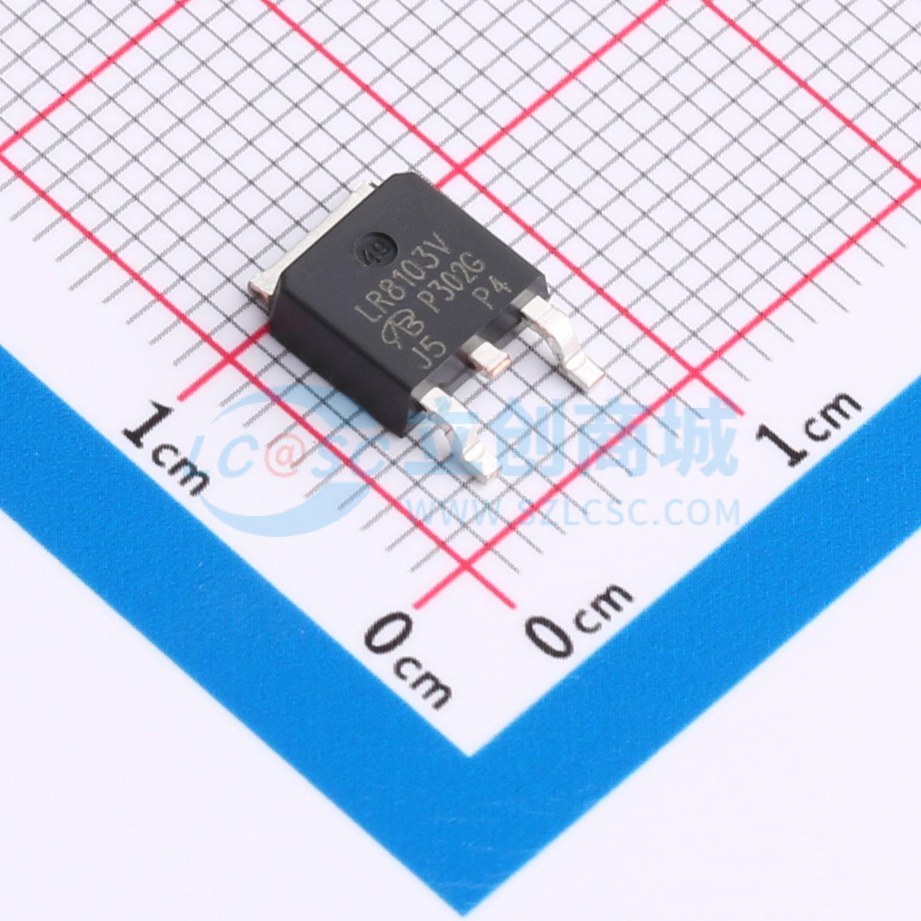 点击查看大图 IRLR8103VTRPBF-VB实物图