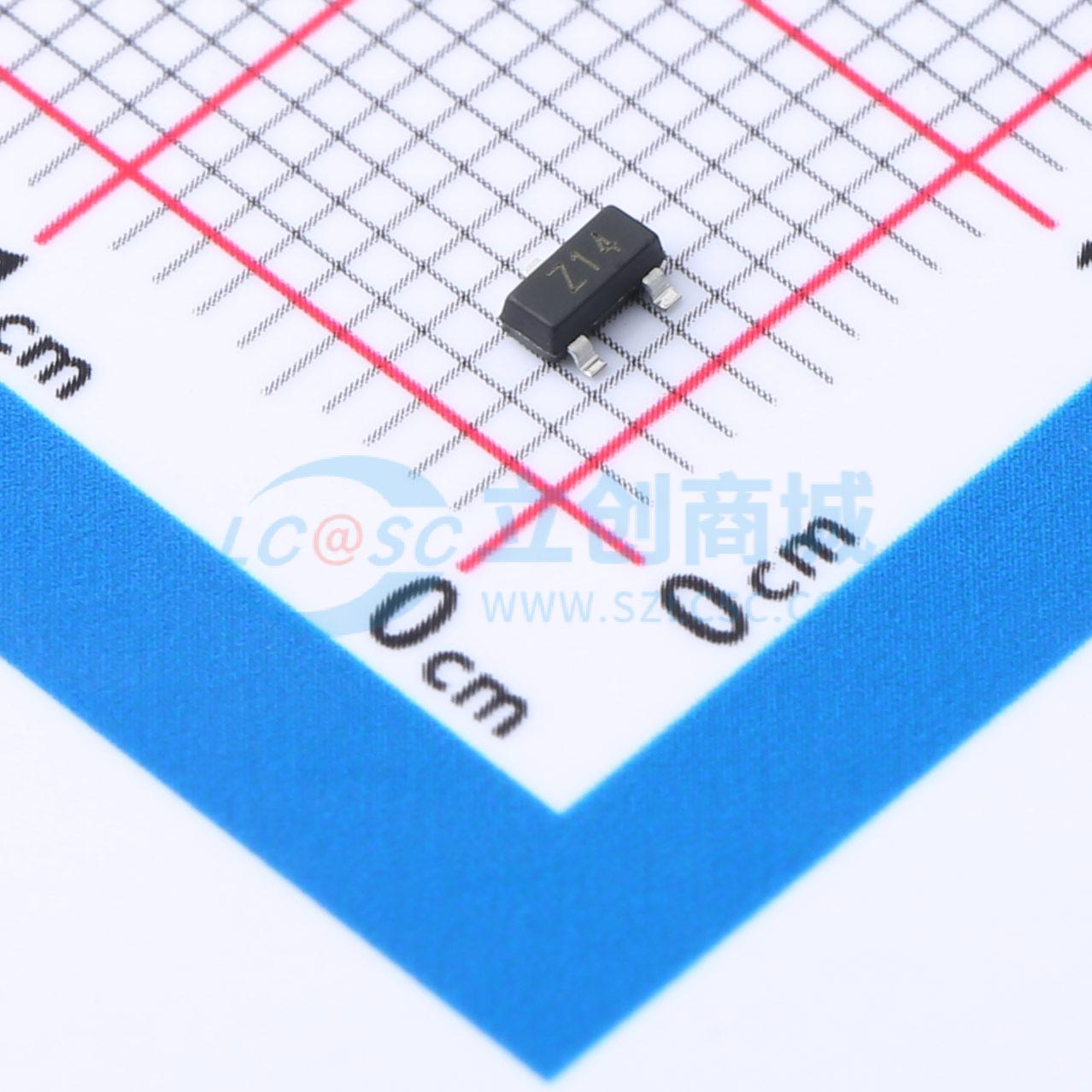 点击查看大图 BZX84C3V3实物图