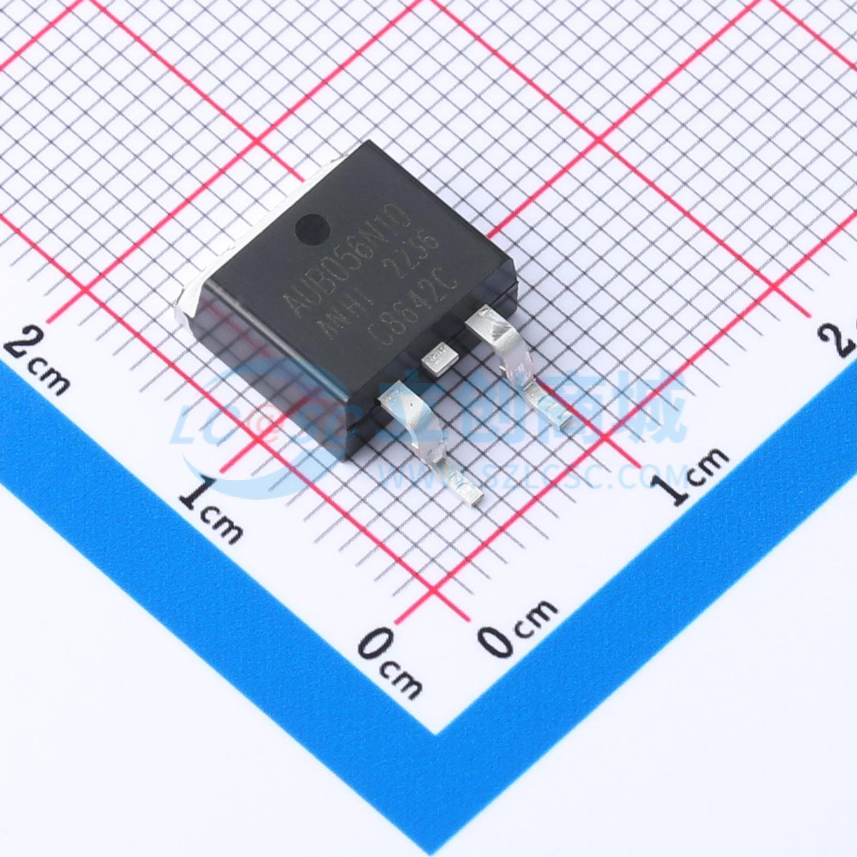 点击查看大图 AUB056N10实物图
