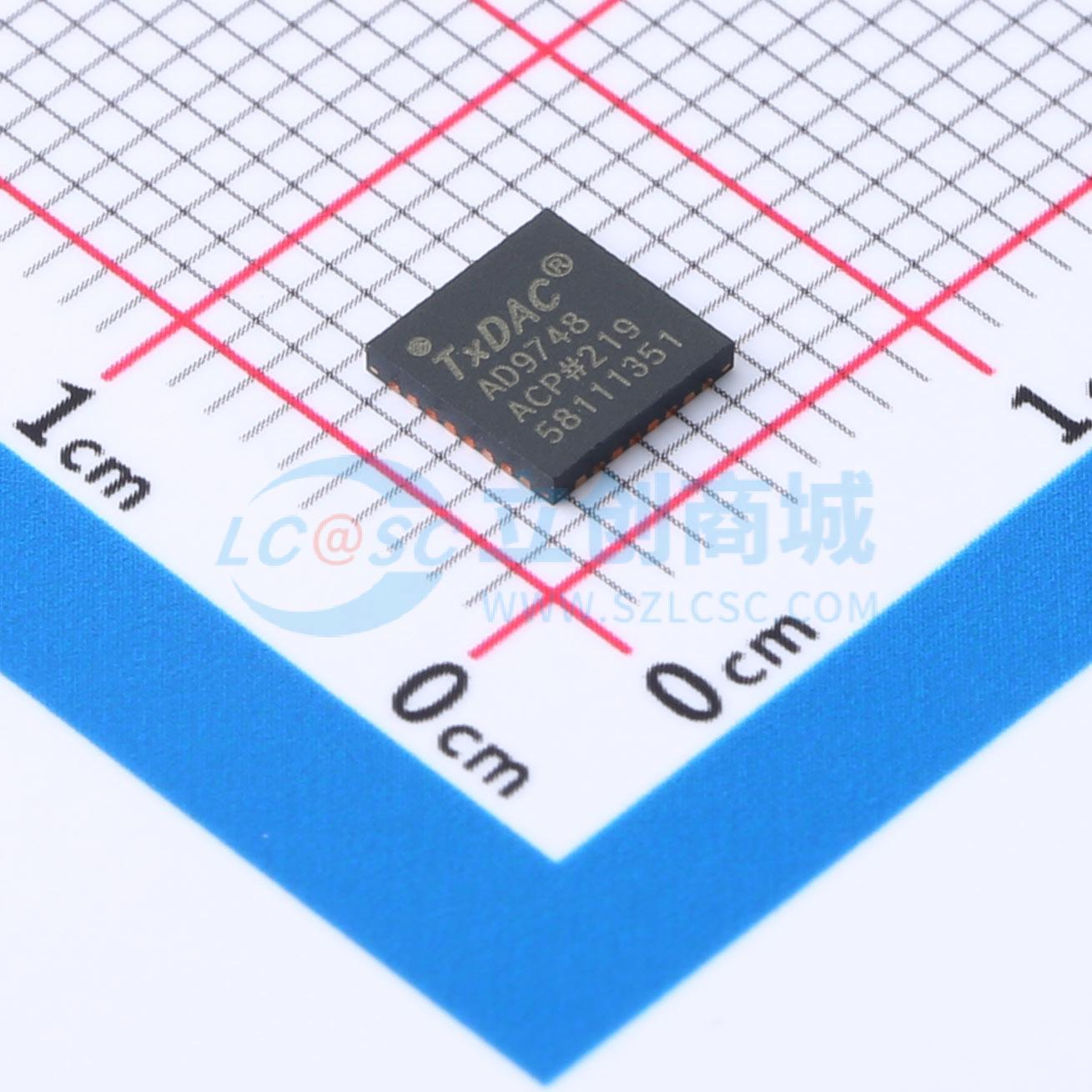 点击查看大图 AD9748ACPZ实物图