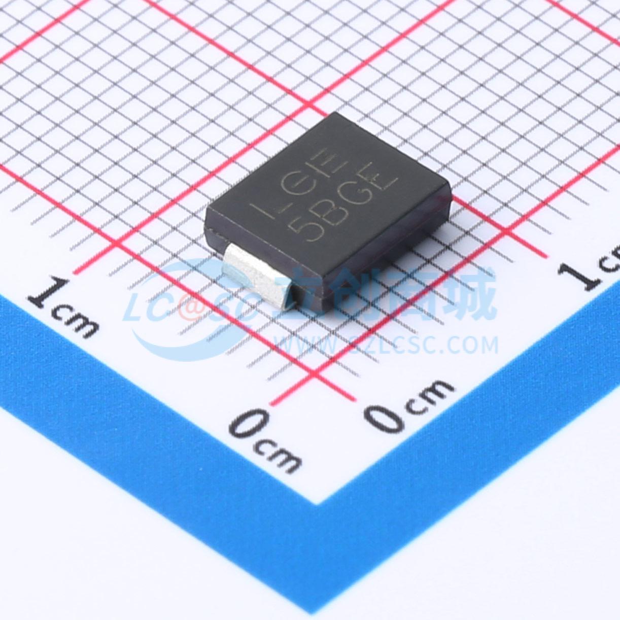 点击查看大图 5.0SMDJ100CA实物图