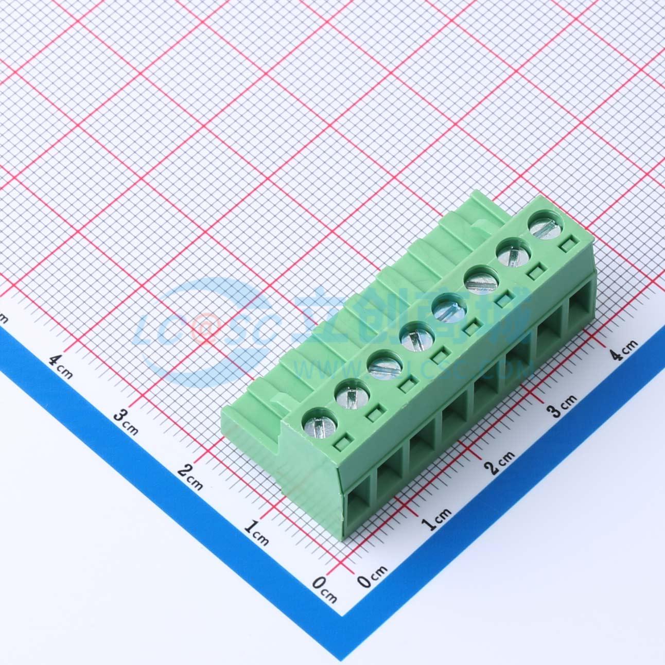点击查看大图 DB2EK-5.0-8P-GN-S实物图