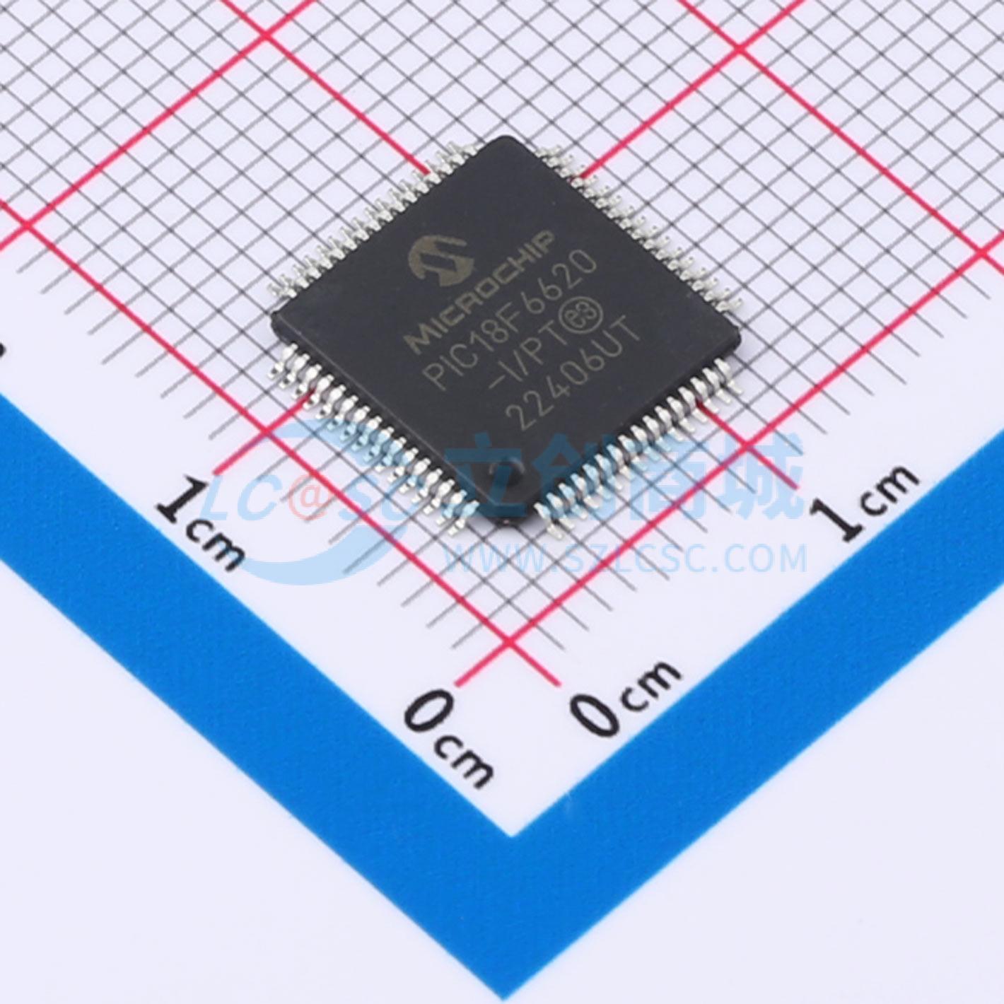 点击查看大图 PIC18F6620-I/PT实物图