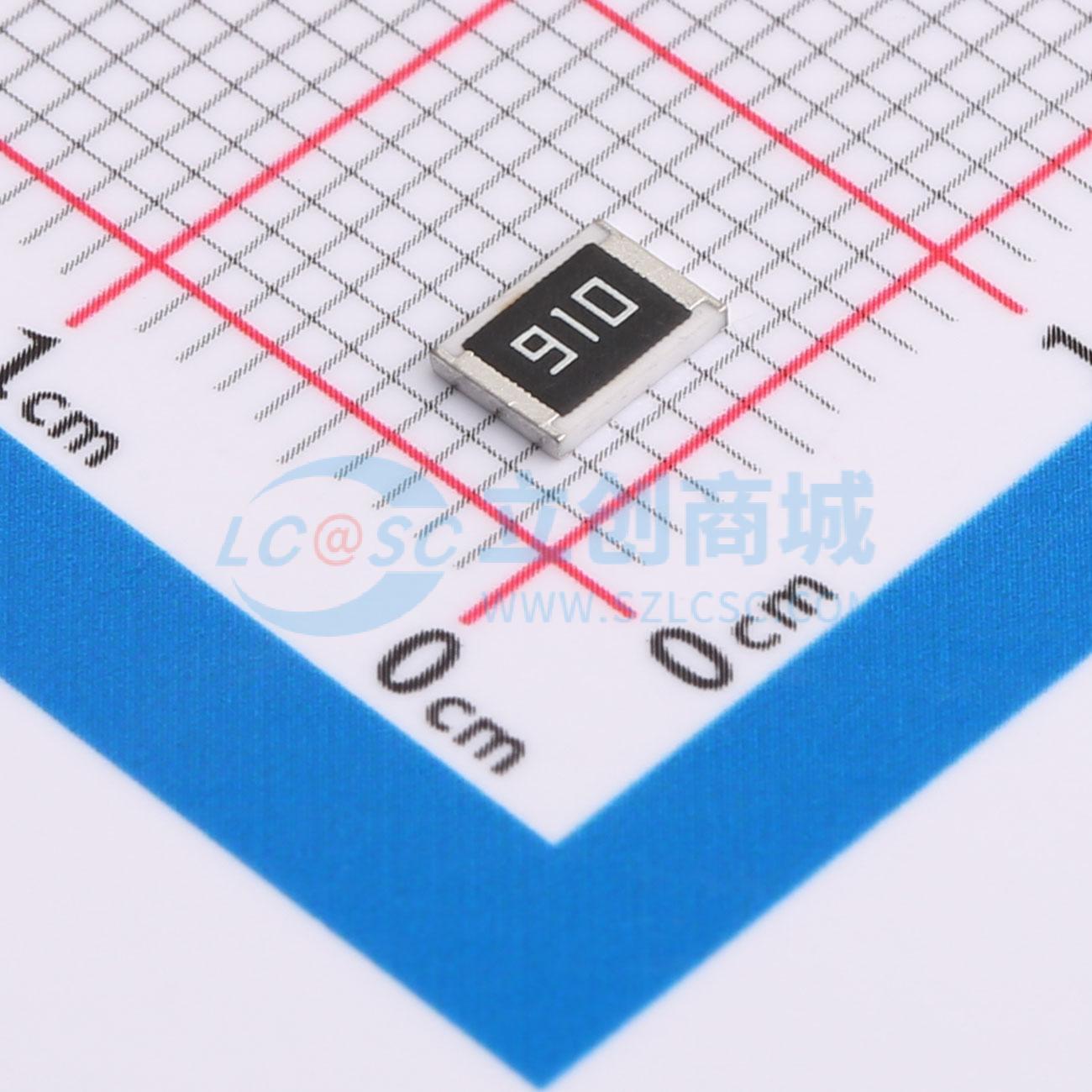 点击查看大图 FRC1812J910 TS实物图