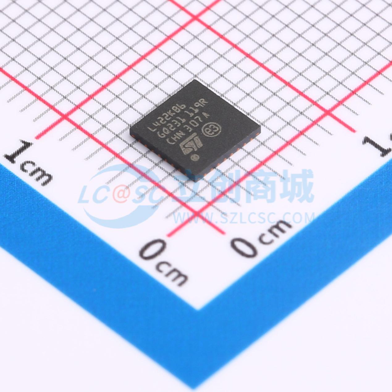 点击查看大图 STM32L422KBU6实物图