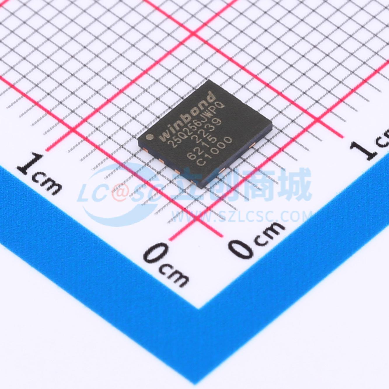 点击查看大图 W25Q256JWPIQ实物图