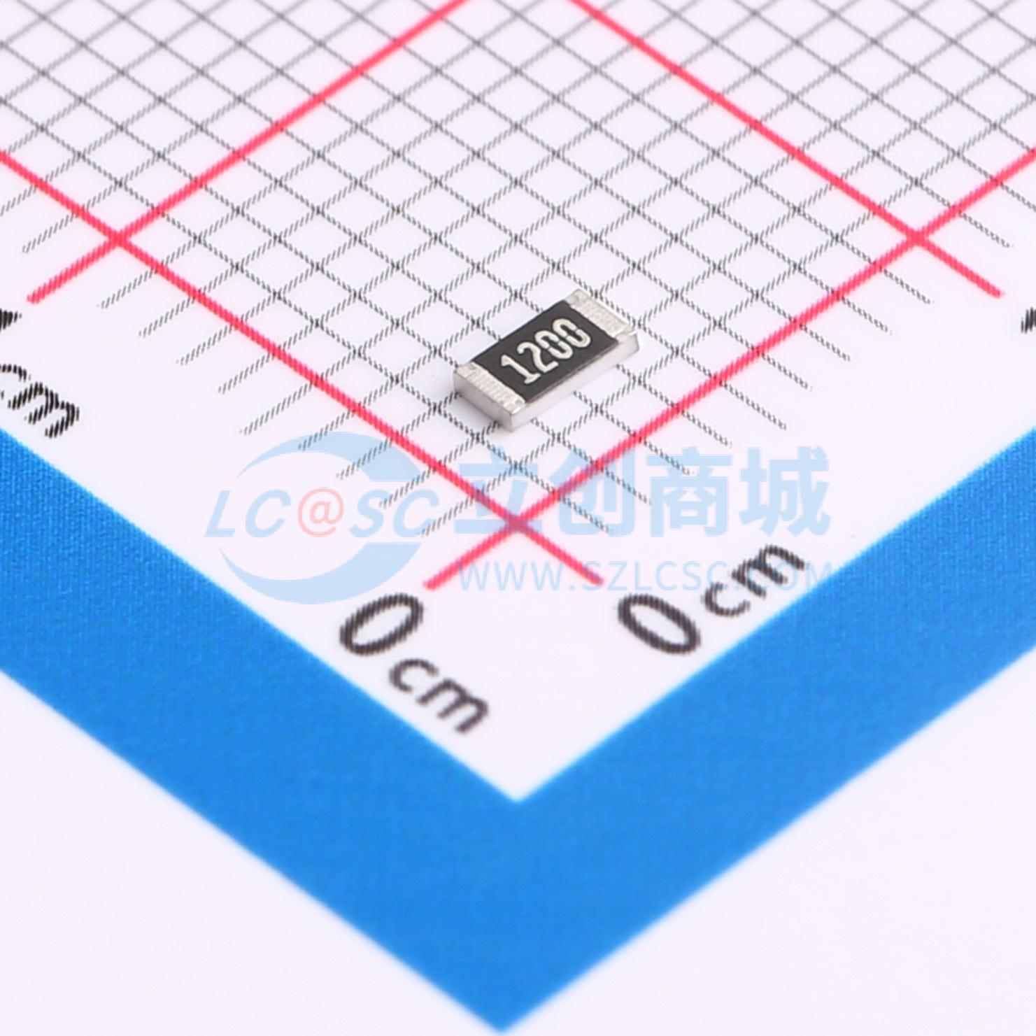 CRCW1206120RFKEAC实物图