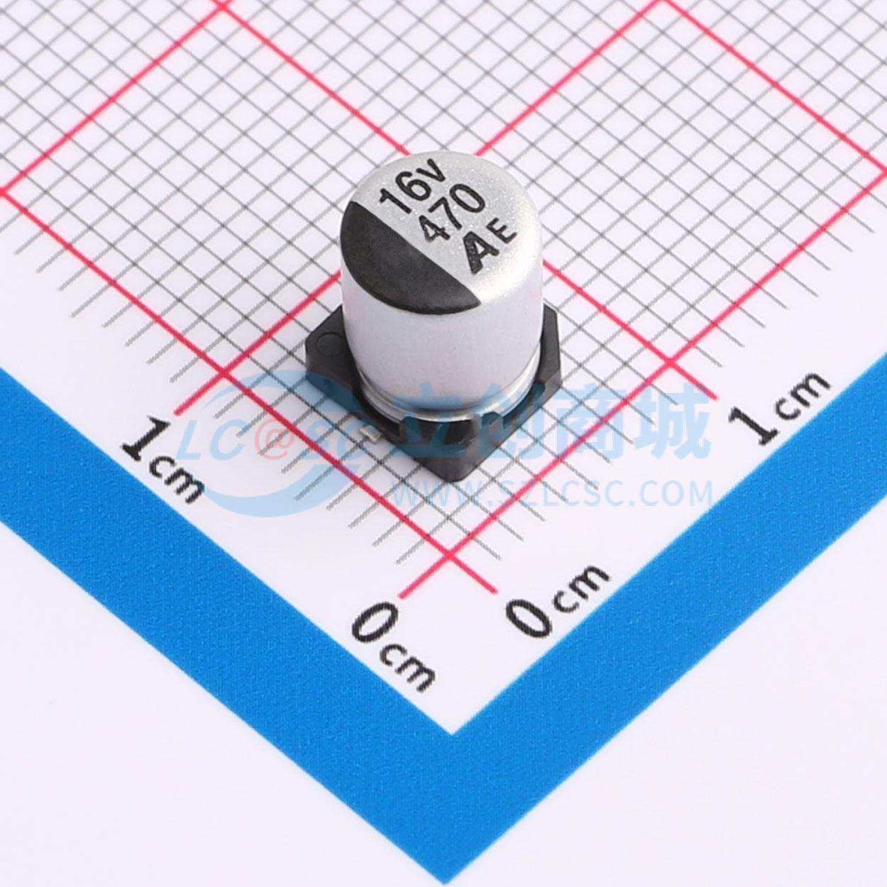 点击查看大图 GVE1C471M0607实物图