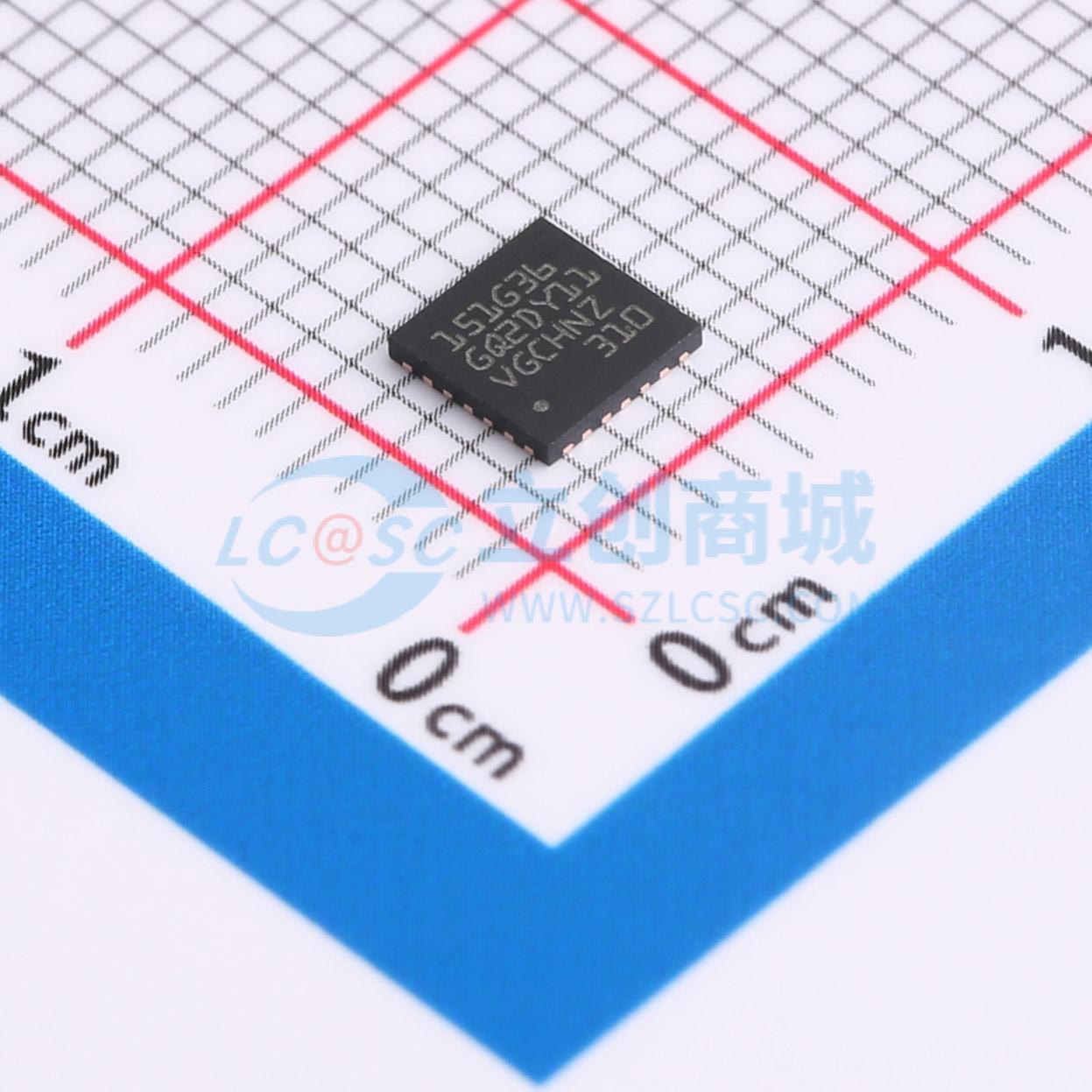 点击查看大图 STM8L151G3U6实物图