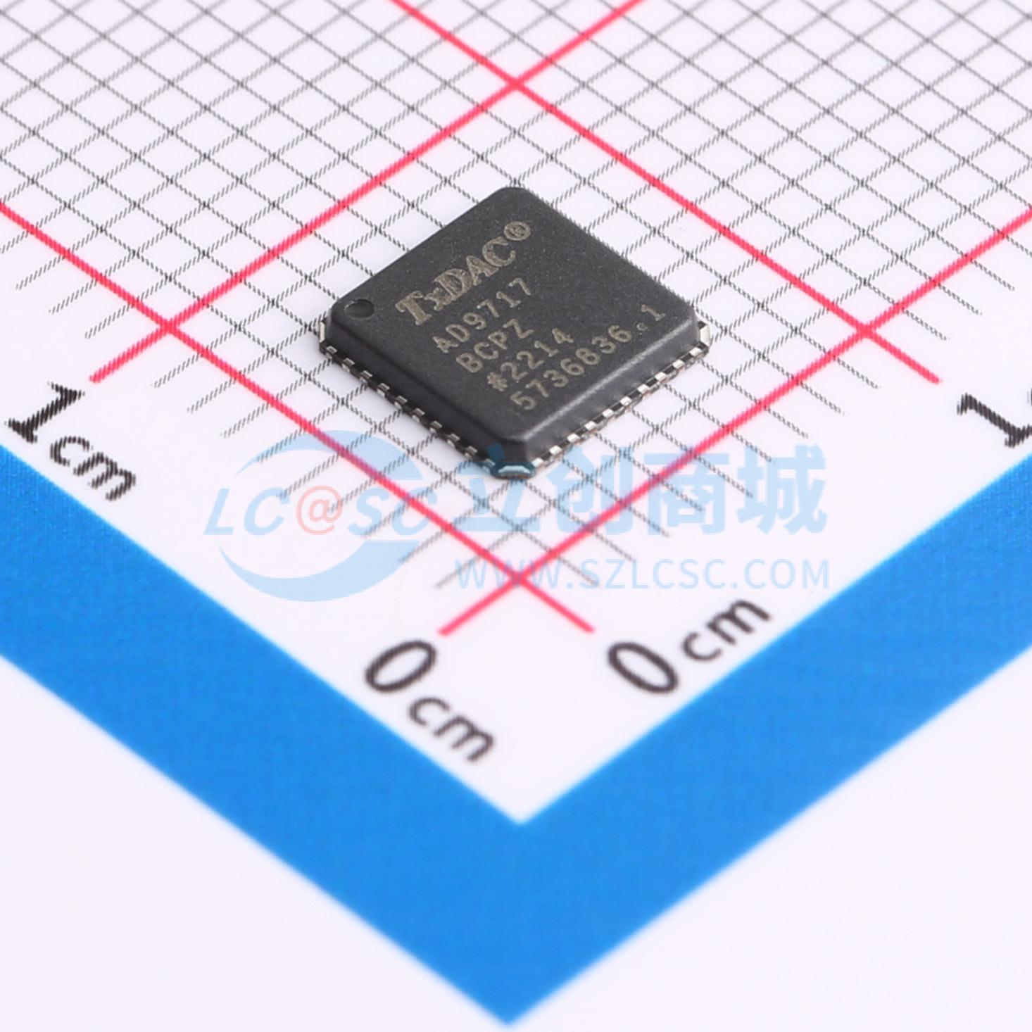 点击查看大图 AD9717BCPZ实物图