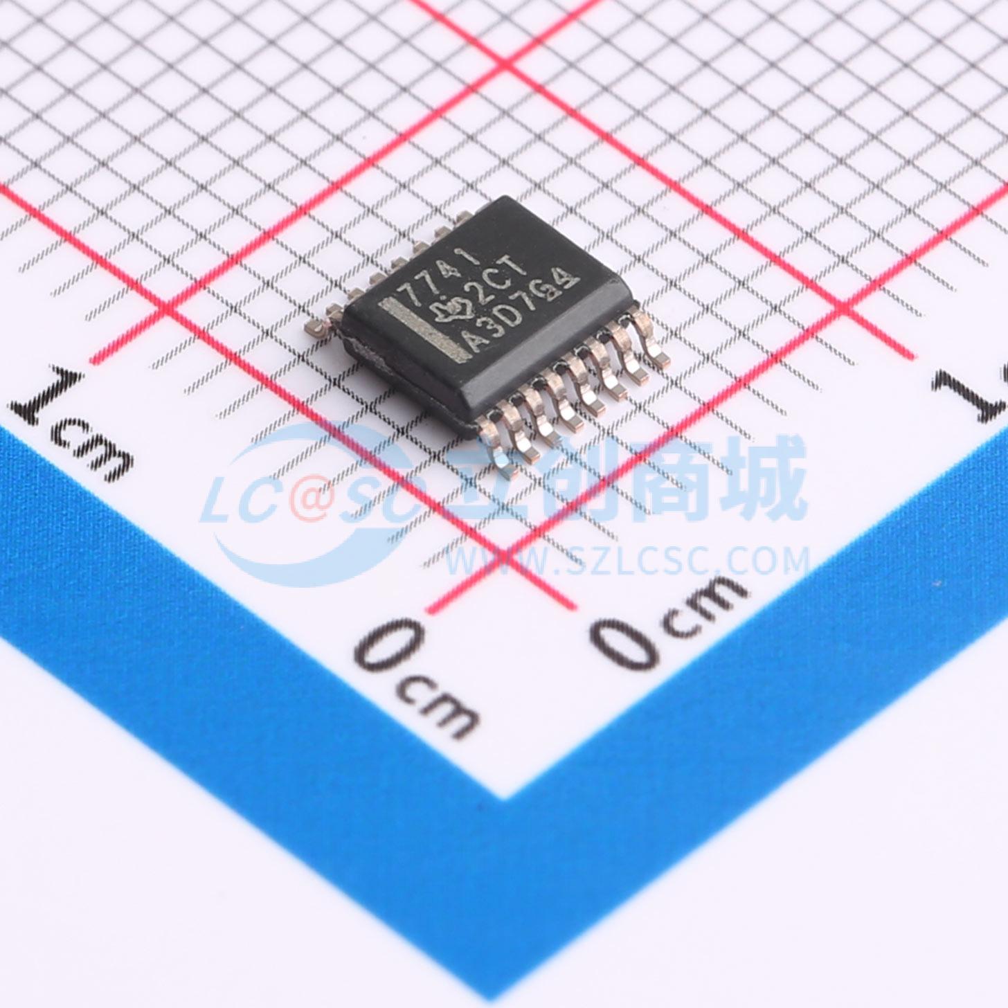 点击查看大图 ISO7741DBQ实物图