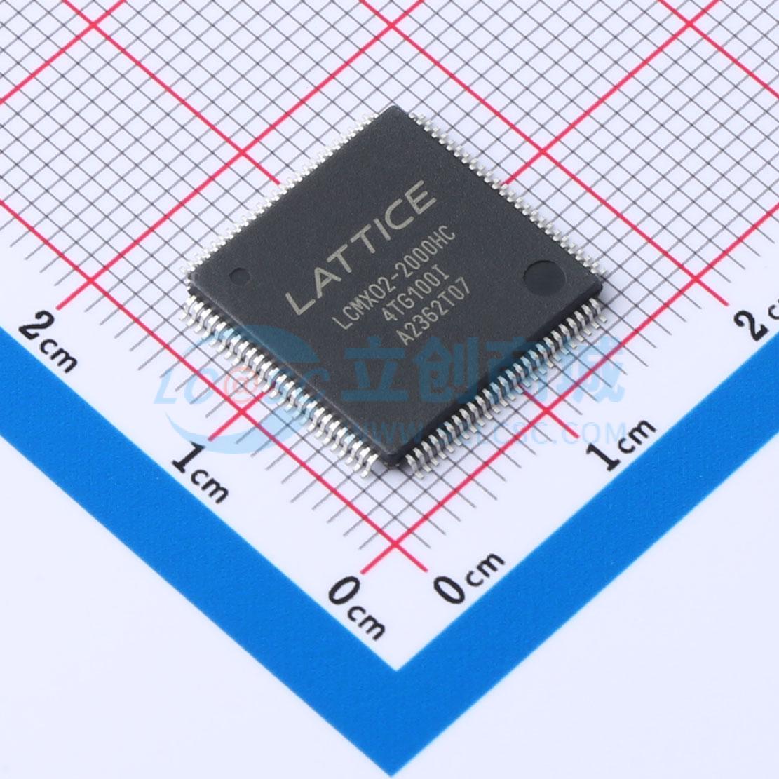 点击查看大图 LCMXO2-2000HC-4TG100I实物图